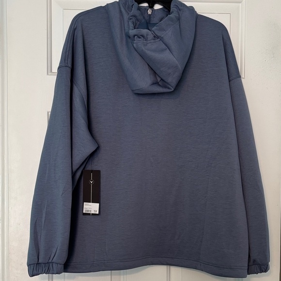 Velocity Women’s Steel Blue Windbreaker - Picture 2 of 5